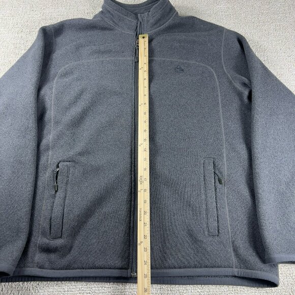 Vintage Nike ACG Full Zip Fleece Over Sized Jacket Gray Women’s Size XL - Picture 4 of 7